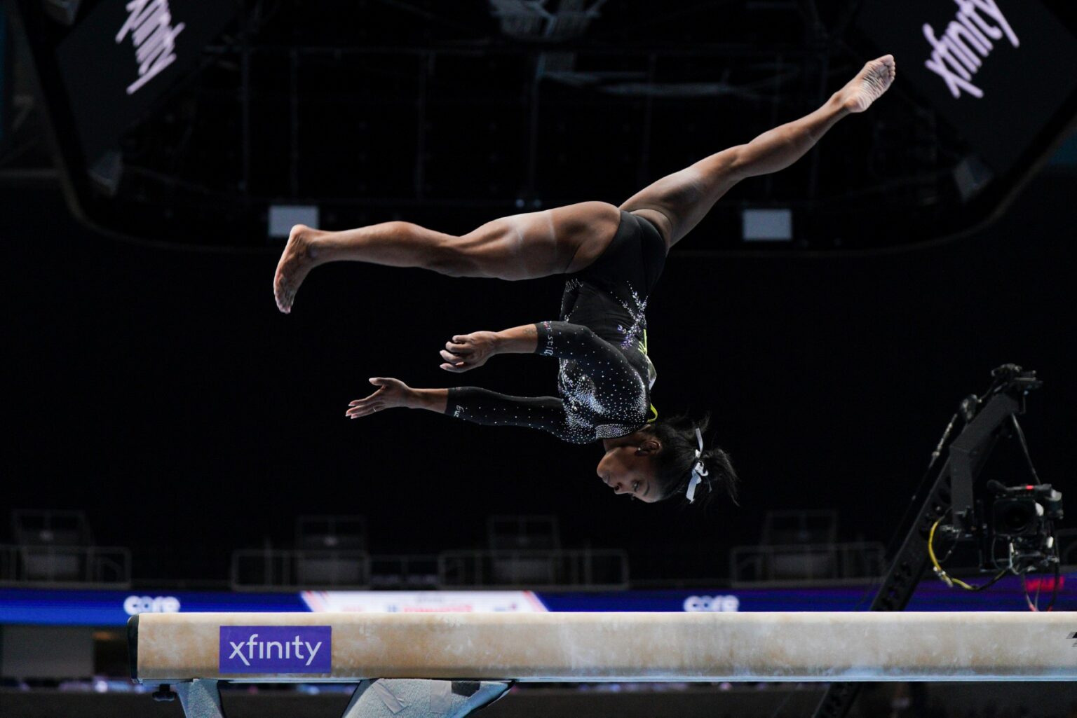 Simone Biles soars: new all-around record achieved at U.S. gymnastics ...