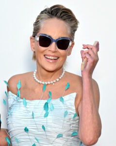 “Knights of Charity” gala: Sharon Stone dazzles in Cannes for children’s aid